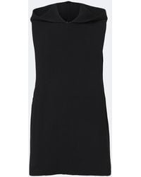 Rick Owens - Hooded Ribbed-Knit Virgin Wool Tank Top - Lyst