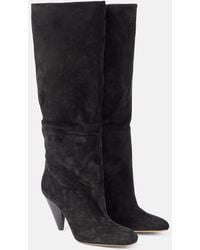 Proenza Schouler - Cone 90 Suede Boots - Lyst