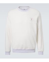 Brunello Cucinelli - Cotton Jersey Sweatshirt - Lyst