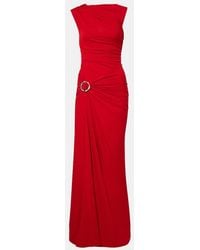 Jonathan Simkhai - Blain Gathered Jersey Gown - Lyst