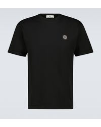 Stone Island - Logo Patch T-shirt - Lyst