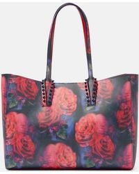 Christian Louboutin - Cabata Small Leather Tote Bag - Lyst