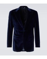 Thom Sweeney - Blazer En Terciopelo De Algodon - Lyst