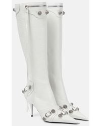 Balenciaga - Cagole 90mm Knee High Boots - Lyst