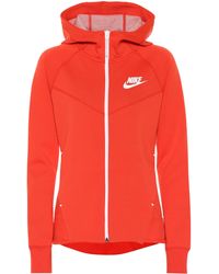sudaderas nike mujer rojas