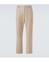 Brioni - Gerade Hose Aus Wolle - Lyst