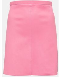 Stouls - Lucie Leather Miniskirt - Lyst
