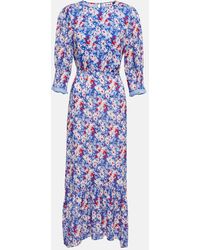 RIXO London - Floral-print Maxi Dress - Lyst
