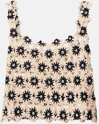 The Upside - Luminary Crochet Crop Top - Lyst