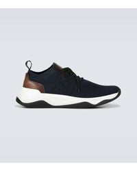 Berluti - Shadow Knit Sneakers - Lyst