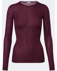 Jil Sander - Ribbed-Knit Wool Sweater - Lyst