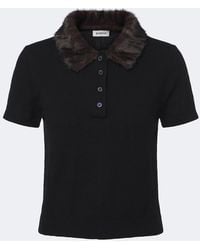 Jonathan Simkhai - Vayla Wool And Cashmere Polo Sweater - Lyst