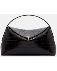 TOTEME - T-Lock Croc-Effect Leather Tote Bag - Lyst