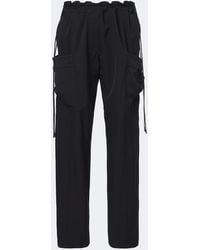 The Row - Elga Wool Cargo Pants - Lyst