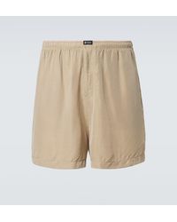 Prada - Silk Bermuda Shorts - Lyst