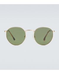 Loro Piana Weekend Round-frame Sunglasses - Multicolour
