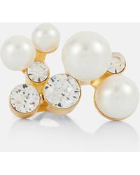 Dries Van Noten - Anello Con Perle Bijoux - Lyst