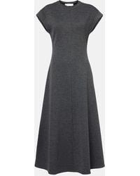 Proenza Schouler - Label Melanie Cotton-Blend Midi Dress - Lyst