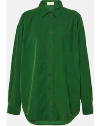 The Row - Penna Cotton Corduroy Shirt - Lyst