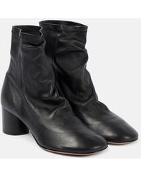 Isabel Marant - Laeden Leather Ankle Boots - Lyst
