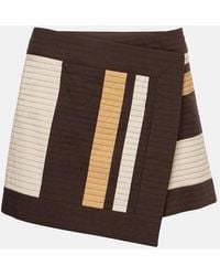 SIR. - Savanna Striped Cotton Wrap Skirt - Lyst