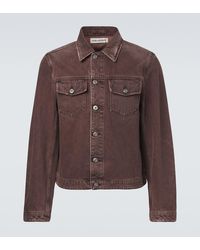 Our Legacy - Origin Distressed Denim Jacket - Lyst
