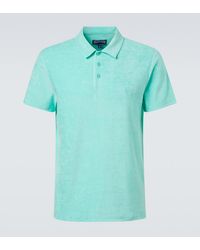 Vilebrequin - Phoenix Cotton-Blend Terry Polo Shirt - Lyst