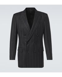 Tom Ford - Striped Wool Blazer - Lyst