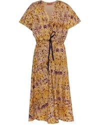 Altuzarra - Romy Floral Cotton Midi Dress - Lyst