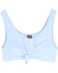 Beth Richards Bikini-Oberteil Knot - Blau
