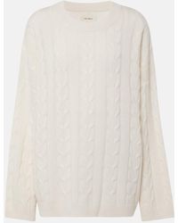 Lisa Yang - Vilma Cable-knit Cashmere Sweater - Lyst
