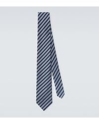 Charvet - Striped Silk Jacquard Tie - Lyst