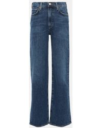 Agolde - Mid-Rise Straight Jeans Harper - Lyst