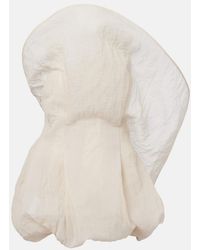 Magda Butrym - Cotton And Silk-Blend Organza Minidress - Lyst