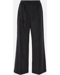 Brunello Cucinelli - Corduroy Wide-Leg Pants - Lyst