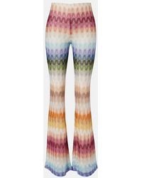 Missoni - Knitted Flared Pants - Lyst