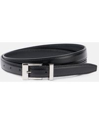 KHAITE - Manhattan Leather Belt - Lyst