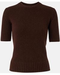 KHAITE - Mia Cashmere Sweater - Lyst