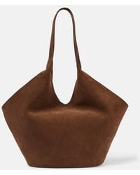 Aesther Ekme - Tote Phantom Large Aus Veloursleder - Lyst