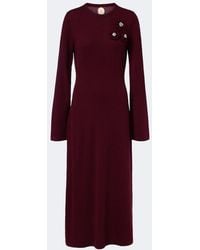 Jardin Des Orangers - Embellished Wool And Cashmere Sweater Dress - Lyst