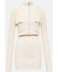 AYA MUSE - Minikleid Rutu Aus Einem Baumwollgemisch - Lyst