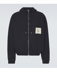 Jacquemus - Torneo Cotton Fleece Zip-Up Hoodie - Lyst
