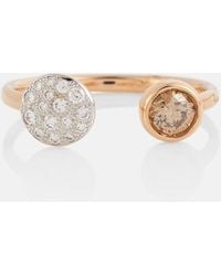Pomellato - Sabbia 18kt Rose Gold Ring With Diamonds - Lyst