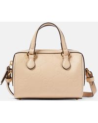 Gucci - GG Small Leather Tote Bag - Lyst