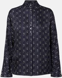 Tory Burch - Hemd Aus Jacquard - Lyst
