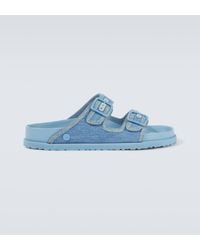 Birkenstock - Arizona Denim Sandals - Lyst