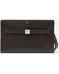 TOTEME - Small Leather Crossbody Bag - Lyst