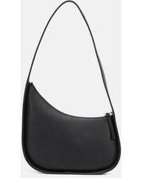 The Row - Half Moon Schultertasche Aus Leder - Lyst