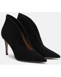 Gianvito Rossi - Vania Suede Pumps - Lyst