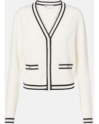 Tory Burch - Kendra Wool-Blend Cardigan - Lyst